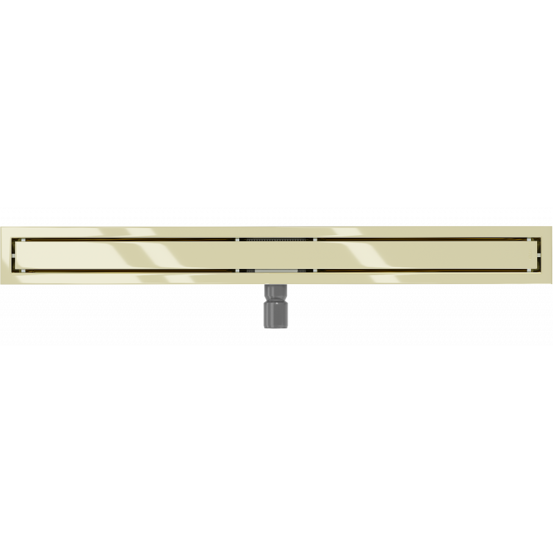 Mexen Flat M13 odpływ liniowy 2w1 80 cm, złoty - 1510080-15