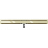 Mexen Flat M13 Linearabfluss 2-in-1 80 cm, gold - 1510080-15