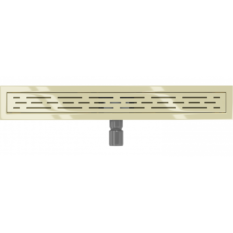 Mexen Flat M01 linear drain 50 cm, gold - 1520050-15
