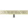 Mexen Flat M01 drain lineaire 50 cm, doré - 1520050-15