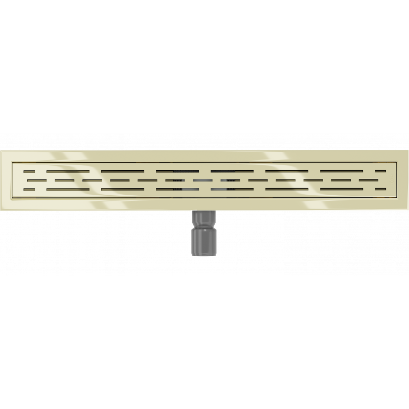 Mexen Flat M01 caniveau de douche linéaire 60 cm, doré - 1520060-15