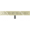 Mexen Flat M01 lineaire afvoer 70 cm, goud - 1520070-15