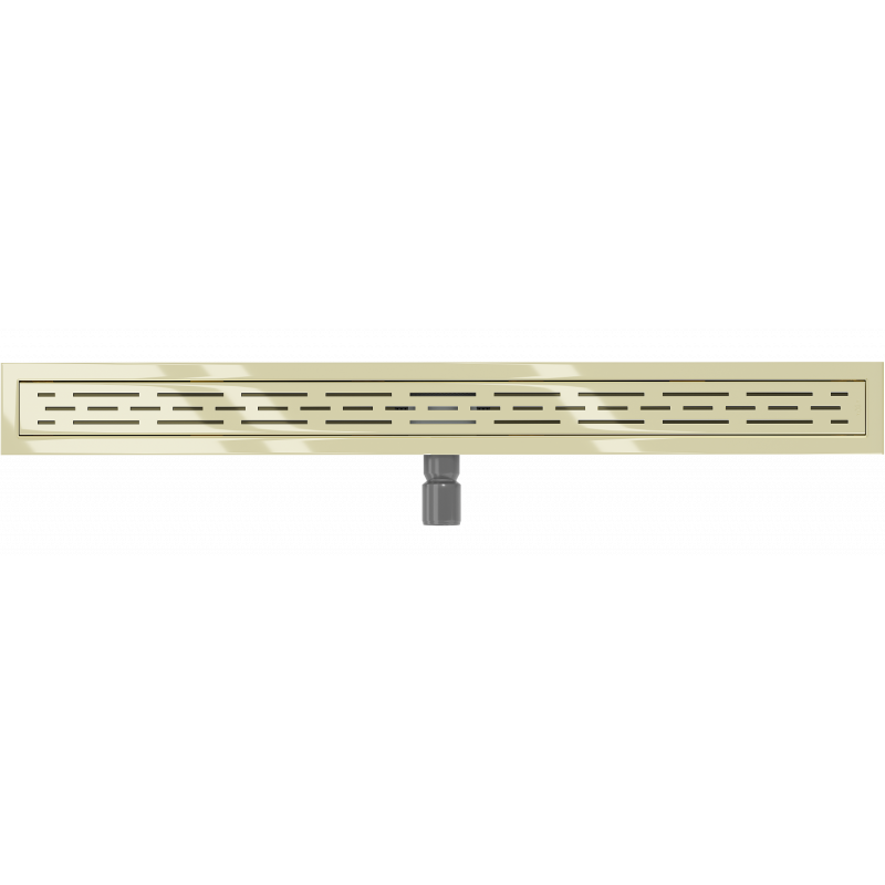 Mexen Flat M01 lineaire afvoer 90 cm, goud - 1520090-15