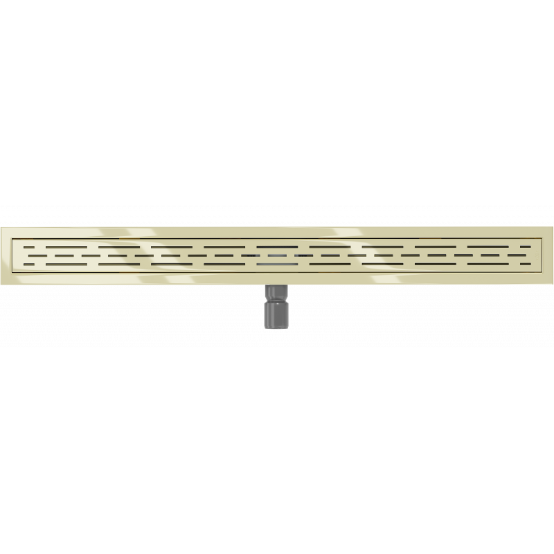 Mexen Flat M01 siphon linéaire 100 cm, doré - 1520100-15