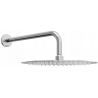 Mexen Slim rociador de ducha de 25 cm con brazo de ducha, cromo - 79225211-00