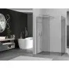 Mexen Kioto paroi de douche Walk-in 135 x 70 cm, transparent, chrome - 800-135-202-01-00-070