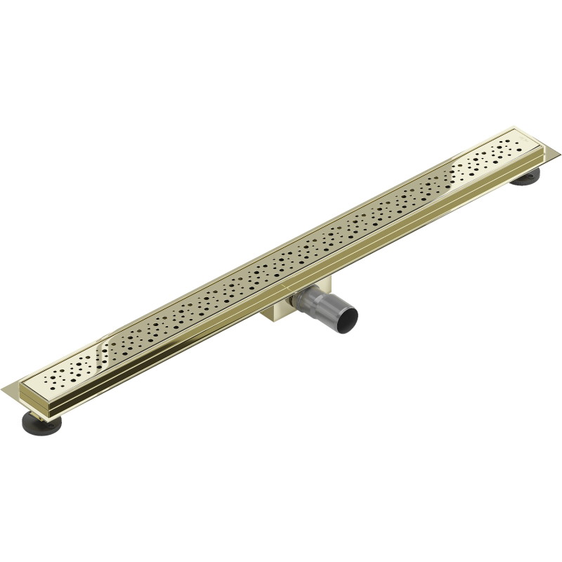 Mexen Flat M12 jooneline äravool 100 cm, kuldne - 1521100-15