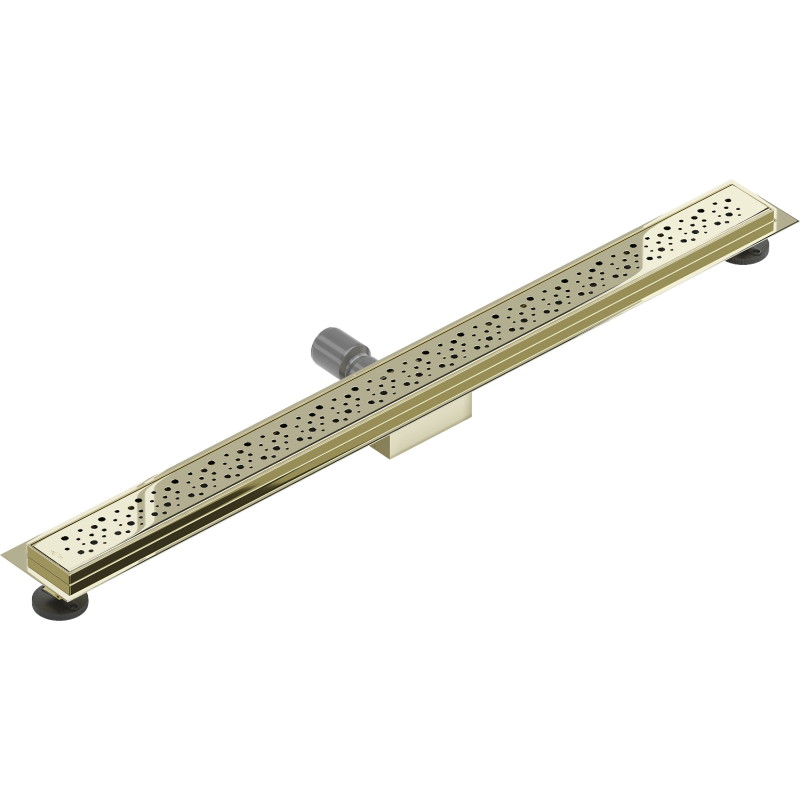 Mexen Flat M12 jooneline äravool 100 cm, kuldne - 1521100-15