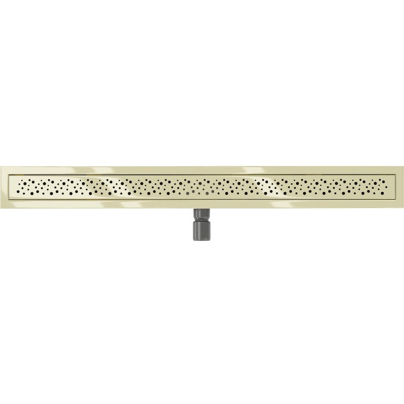 Mexen Flat M12 jooneline äravool 100 cm, kuldne - 1521100-15