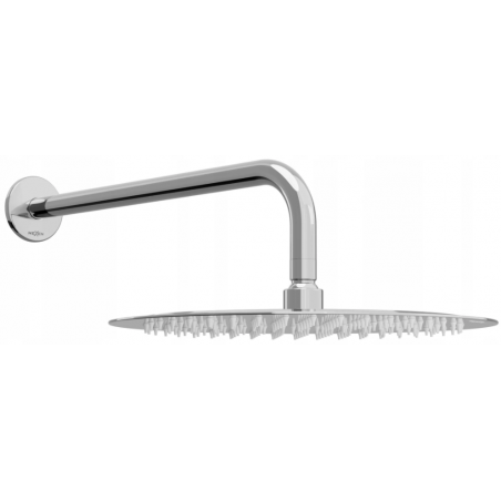 Mexen Slim takdusch 30 cm med duscharm, krom - 79230211-00