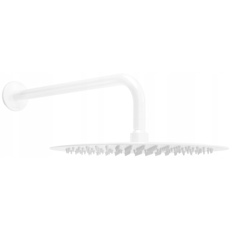 Mexen Slim 30 cm Shower Head with Arm, White - 79230211-20