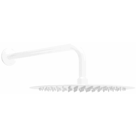 Mexen Slim Regendusche 30 cm mit Duscharm, weiß - 79230211-20