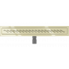 Mexen Flat M18 caniveau linéaire 60 cm, doré - 1523060-15