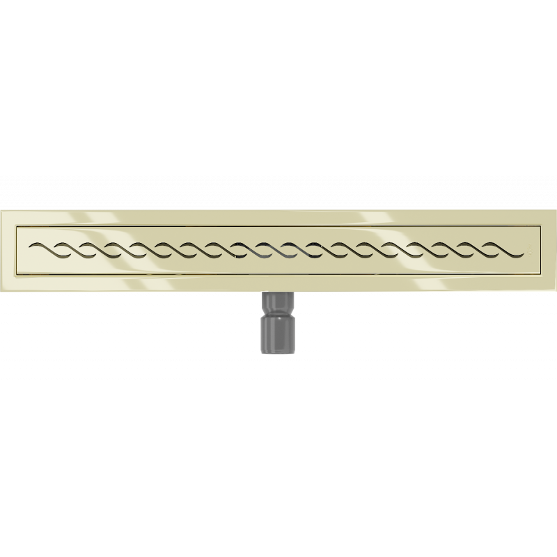 Mexen Flat M18 caniveau linéaire 70 cm, doré - 1523070-15