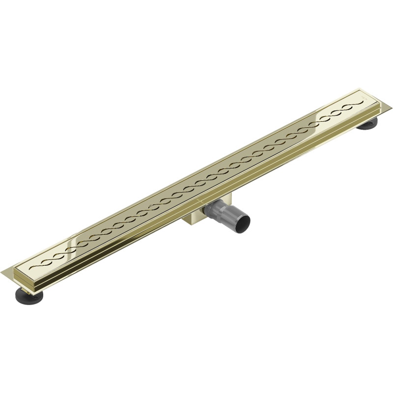 Mexen Flat M18 odpływ liniowy 80 cm, złoty - 1523080-15