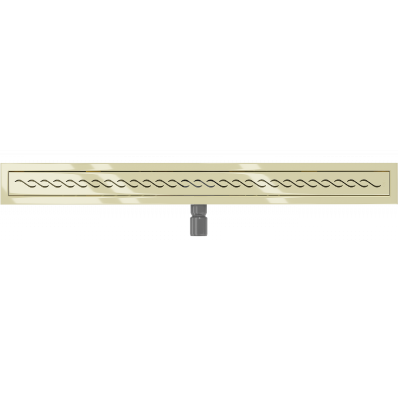 Mexen Flat M18 Linearablauf 80 cm, golden - 1523080-15