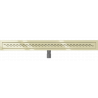 Mexen Flat M18 Linear Drain 80 cm, Gold - 1523080-15
