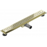 Mexen Flat M15 lineaarne äravool 60 cm, kuldne - 1524060-15