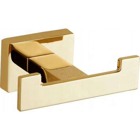Mexen Arno gancho duplo para toalhas, dourado - 7020735-50