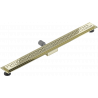 Mexen Flat M15 lineaire afvoer 80 cm, goud - 1524080-15