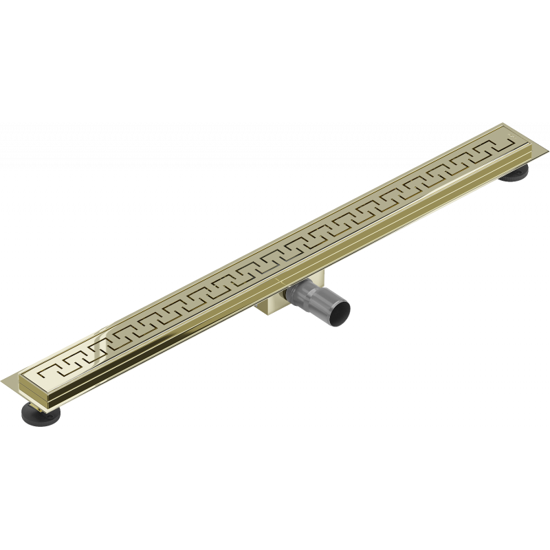 Mexen Flat M15 drain linéaire 100 cm, doré - 1524100-15