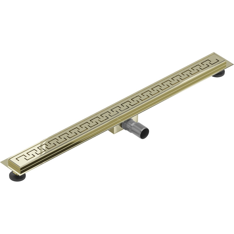 Mexen Flat M15 lineaarne äravool 100 cm, kuldne - 1524100-15