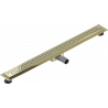 Mexen Flat M15 γραμμική αποχέτευση 100 cm, χρυσή - 1524100-15