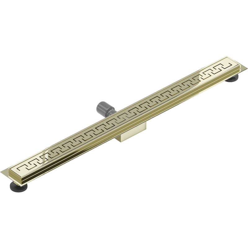 Mexen Flat M15 lineaarne äravool 100 cm, kuldne - 1524100-15
