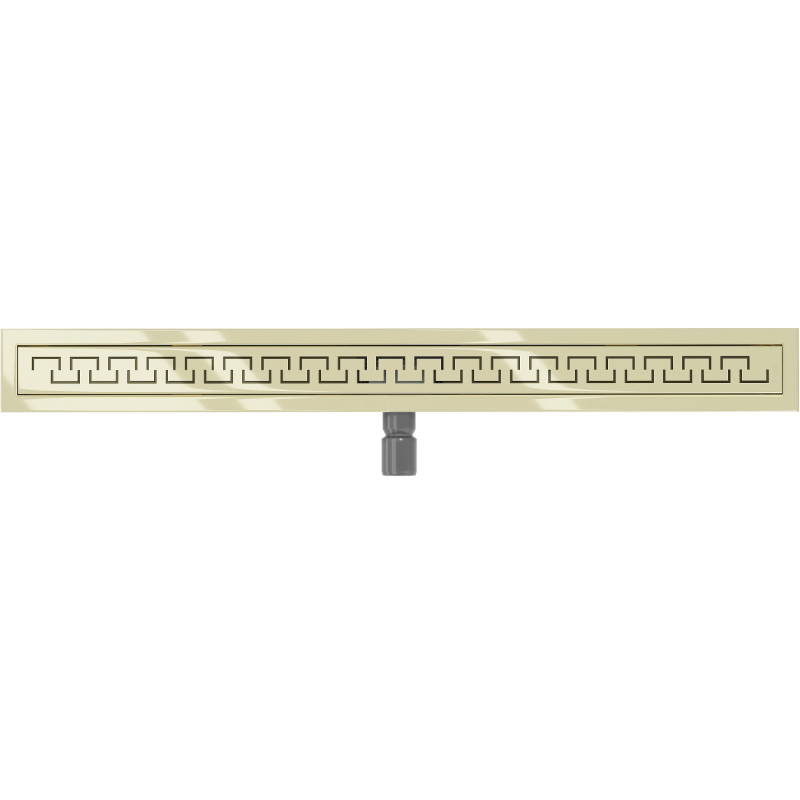 Mexen Flat M15 lineaarne äravool 100 cm, kuldne - 1524100-15