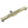 Mexen Flat M08 Linienabfluss 50 cm, gold - 1525050-15