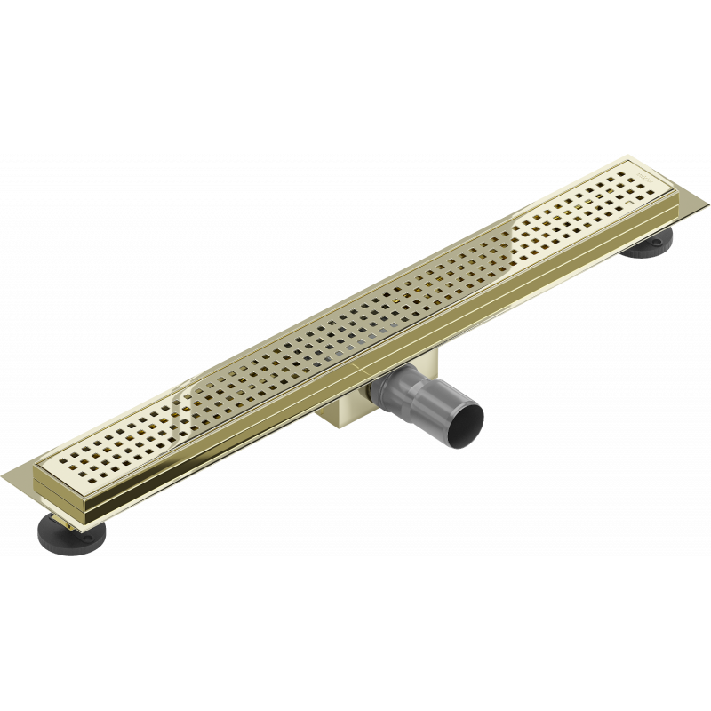 Mexen Flat M08 caniveau linéaire 60 cm, doré - 1525060-15