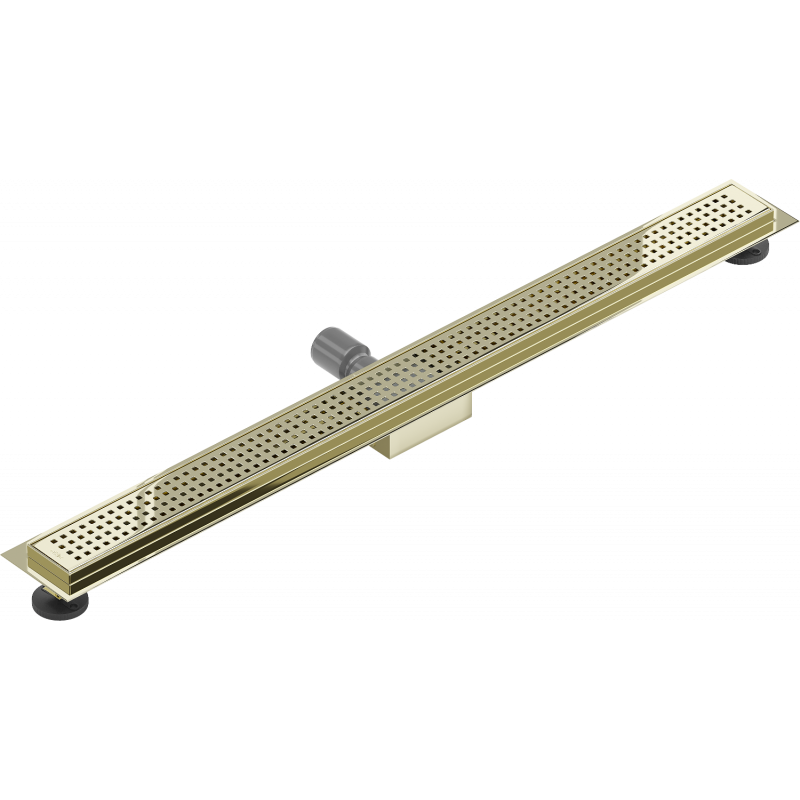 Mexen Flat M08 caniveau linéaire 90 cm, doré - 1525090-15