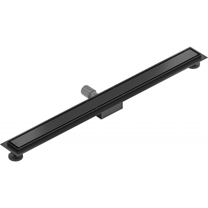 Mexen Flat M13 caniveau linéaire 2 en 1 100 cm, noir - 1710100-15