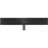 Mexen Flat M01 γραμμική αποχέτευση 50 cm, μαύρο - 1720050-15