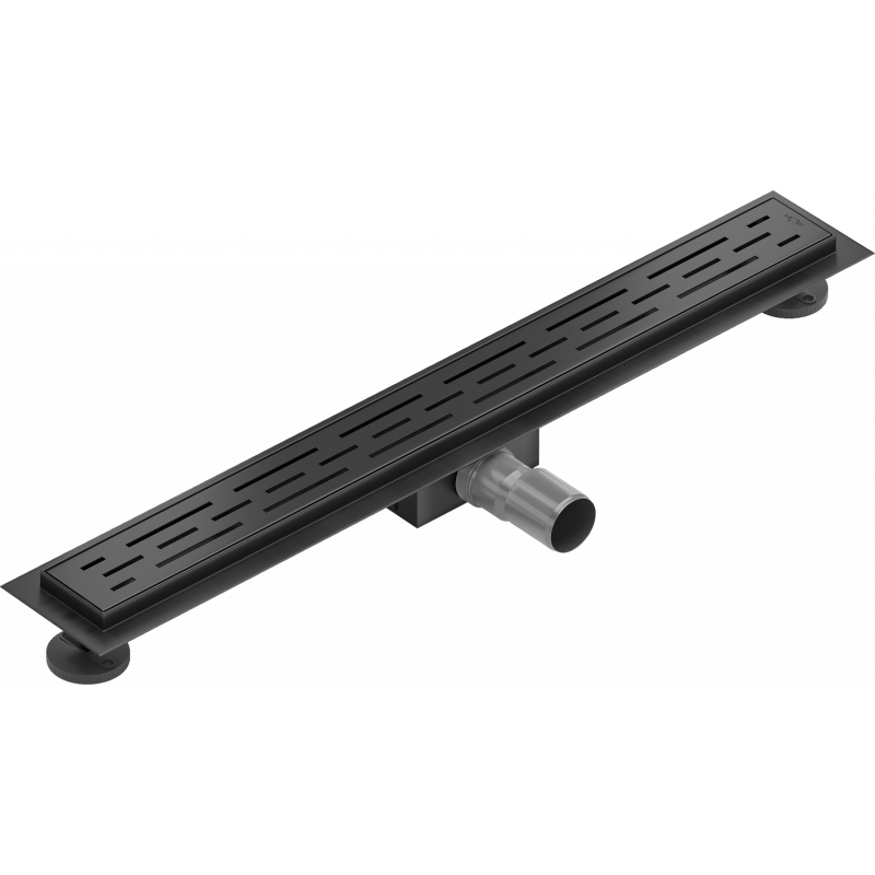 Mexen Flat M01 Lineare Ablaufrinne 60 cm, schwarz - 1720060-15