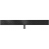 Mexen Flat M01 lijnafvoer 80 cm, zwart - 1720080-15