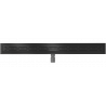 Mexen Flat M01 desagüe lineal 90 cm, negro - 1720090-15