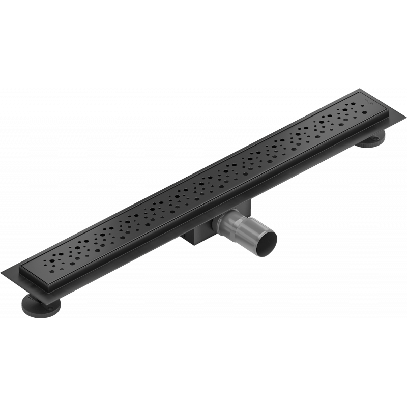 Mexen Flat M12 desagüe lineal 50 cm, negro - 1721050-15