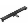 Mexen Flat M12 Linienablauf 70 cm, schwarz - 1721070-15