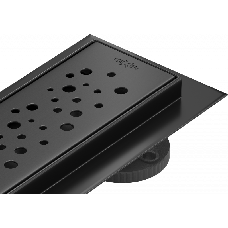 Mexen Flat M12 linear drain 80 cm, black - 1721080-15