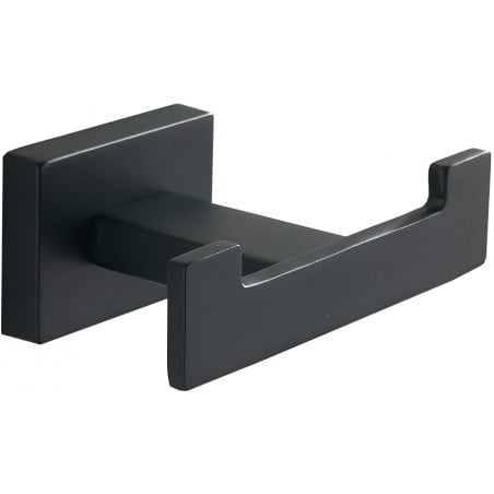 Mexen Arno doppelter Handtuchhaken, schwarz - 7020735-70