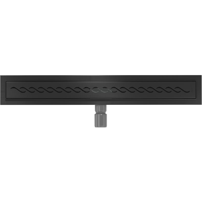 Mexen Flat M18 lineaarne äravool 60 cm, must - 1723060-15