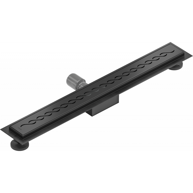 Mexen Flat M18 lineaire afvoer 70 cm, zwart - 1723070-15