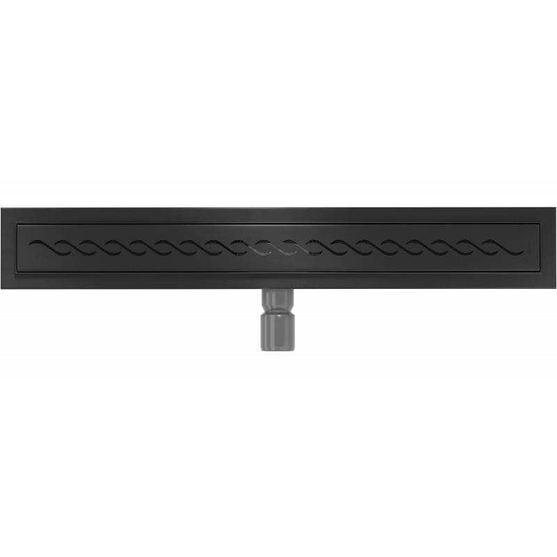 Mexen Flat M18 desagüe lineal 70 cm, negro - 1723070-15