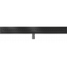 Mexen Flat M18 linjär duschränna 100 cm, svart - 1723100-15