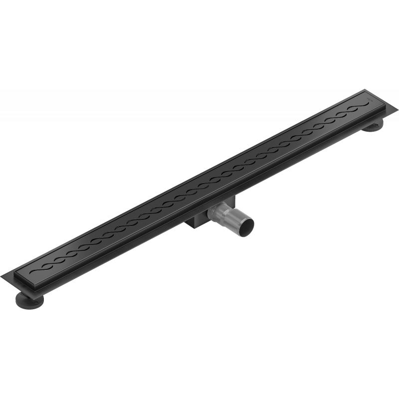 Mexen Flat M18 Duschrinne 100 cm, schwarz - 1723100-15