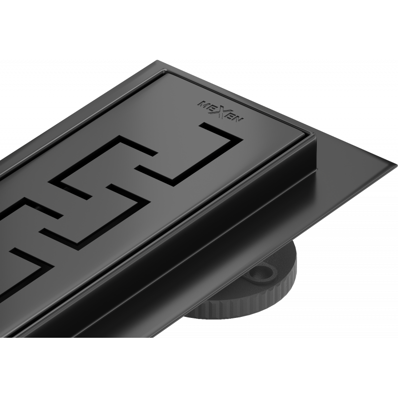 Mexen Flat M15 linear drain 70 cm, black - 1724070-15