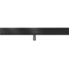 Mexen Flat M15 Linear Drain 100 cm, Black - 1724100-15