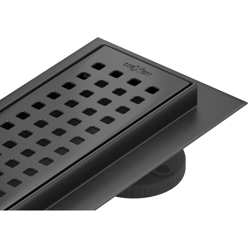 Mexen Flat M08 lineaarne äravool 100 cm, must - 1725100-15