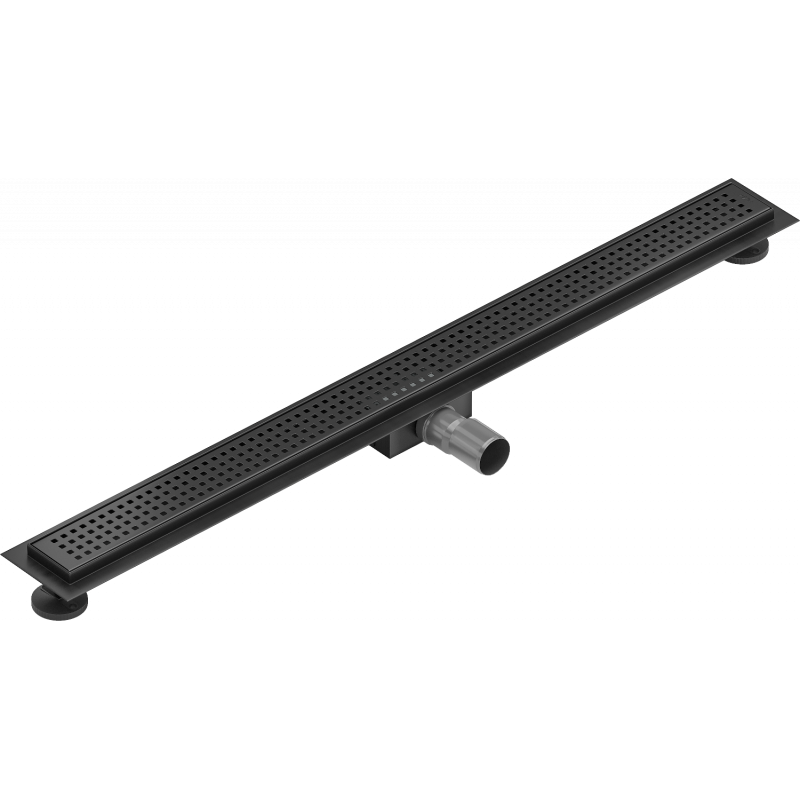 Mexen Flat M08 Lineare Duschrinne 100 cm, schwarz - 1725100-15